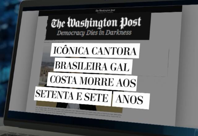 Manchete do The Washington Post