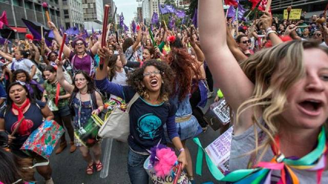 Manifestação Mulheres