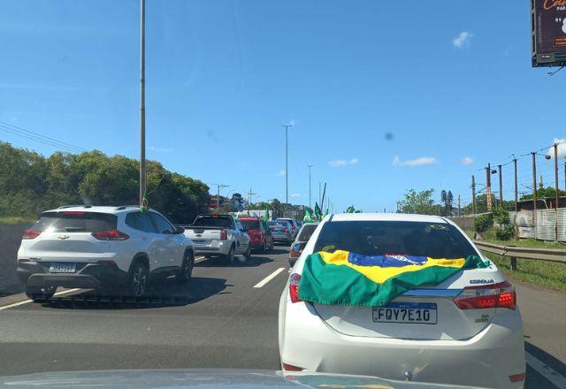 Manifestações são lideradas por apoiadores do presidente Jair Bolsonaro (PL), que questionam o resultado das eleições | Reprodução