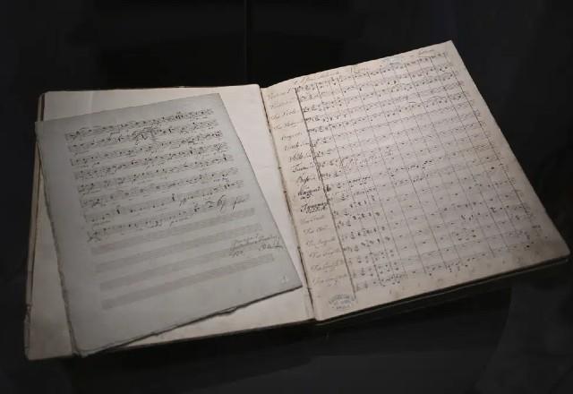 Manuscrito de Beethoven