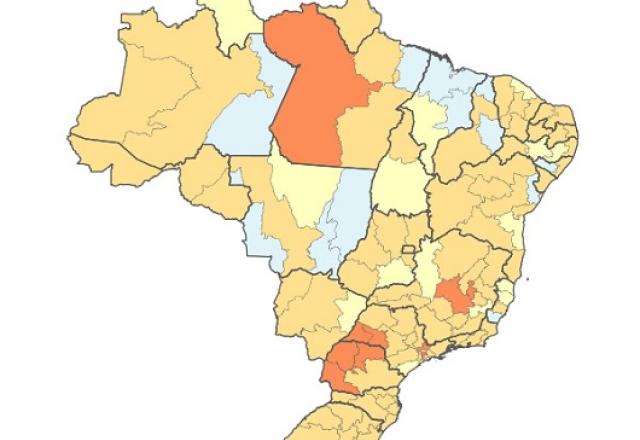 Mapa da gripe