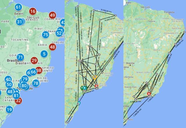Mapa de campanha: confira os dados das agendas de Lula e Bolsonaro
