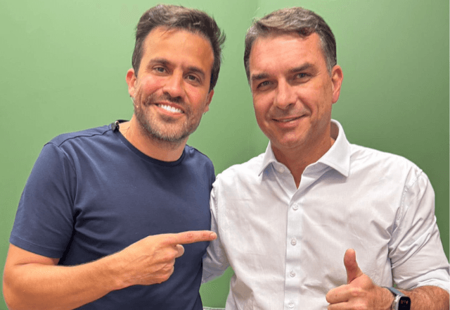Marçal declara apoio a Flávio Bolsonaro | Divulgação