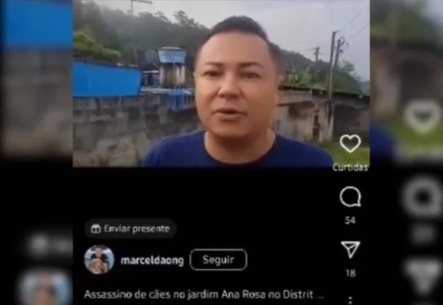 Marcel da ONG compartilha Fake News I Reprodução