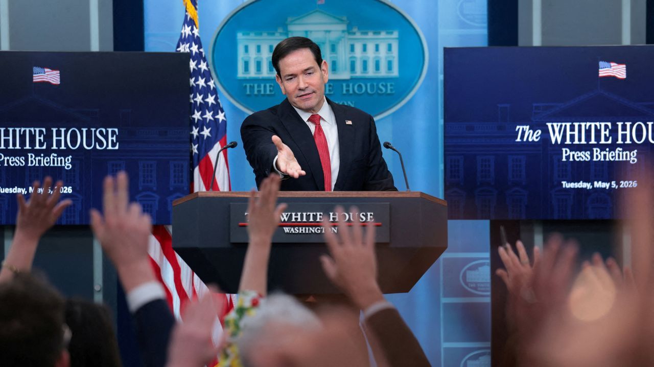 O Secretário de Estado dos EUA, Marco Rubio anunciou as sanções em comunicado | REUTERS/Kylie Cooper