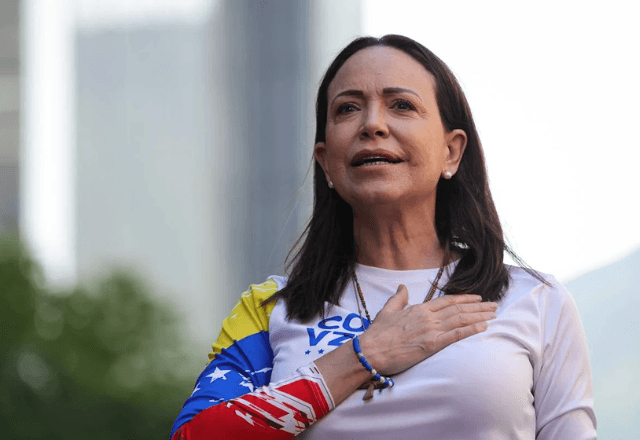 María Corina Machado | Foto: reprodução/Getty Images 
