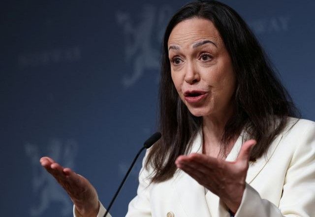 María Corina Machado em Oslo | 11/12/2025/Reuters/Leonhard Foeger