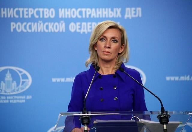 Porta-voz oficial do Ministério das Relações Exteriores da Rússia, Maria Zakharova | Reprodução
