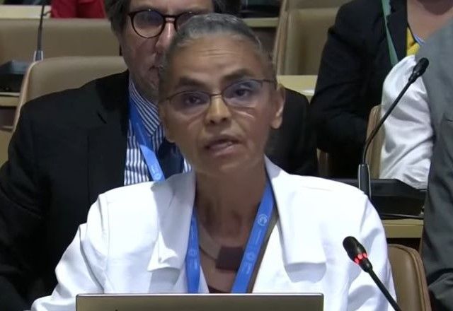 Marina Silva em discurso final na COP29 | Reprodução/YouTube
