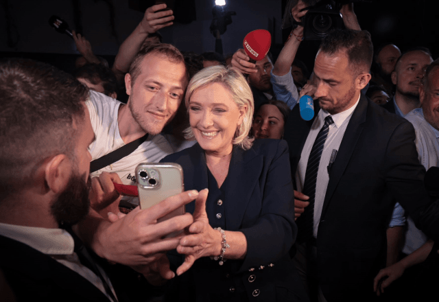 Marine Le Pen: presidenciável da extrema direita na França em 2027 | Reprodução/X/Twitter