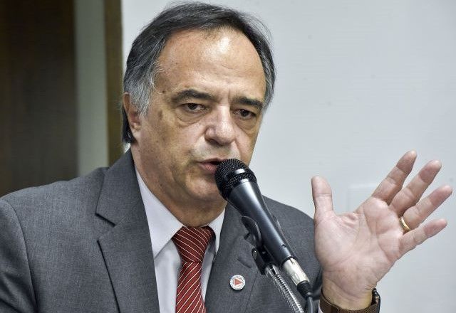 Mauro Tramonte (Republicanos) discursa em evento da Assembleia Legislativa | Reprodução/ALMG