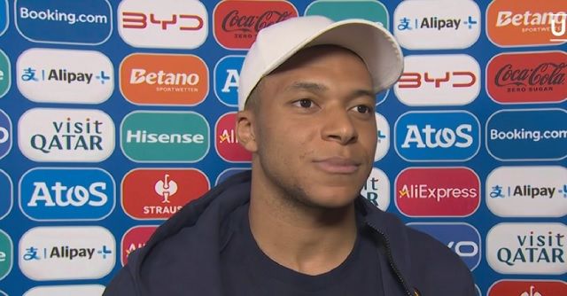 Mbappé pede participação dos jovens nas eleições | Reprodução/UEFA