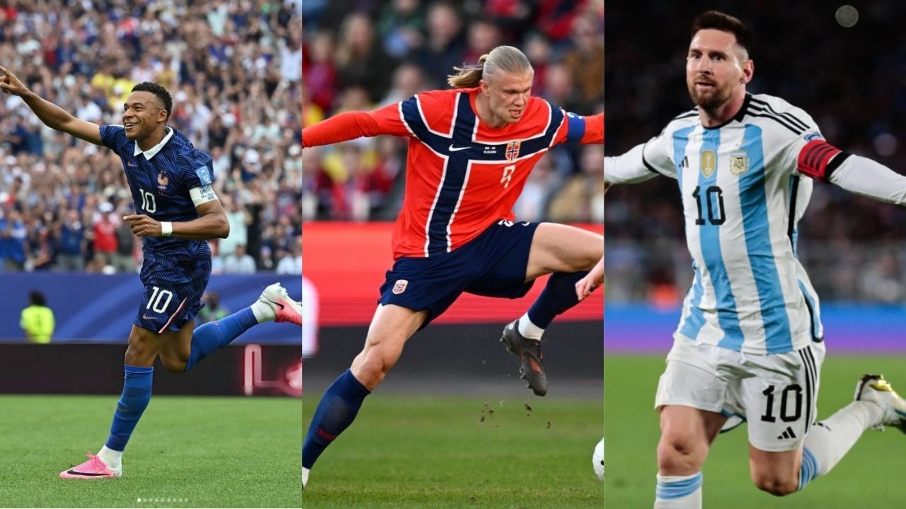 Mbappé, Haaland e Messi brigam pela artilharia; veja ranking