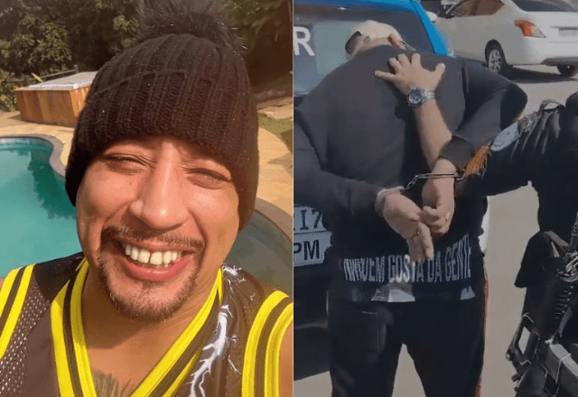 MC Frank possui um extenso histórico criminal, incluindo passagens por estupro, tráfico de drogas e homicídio de trânsito | Reprodução