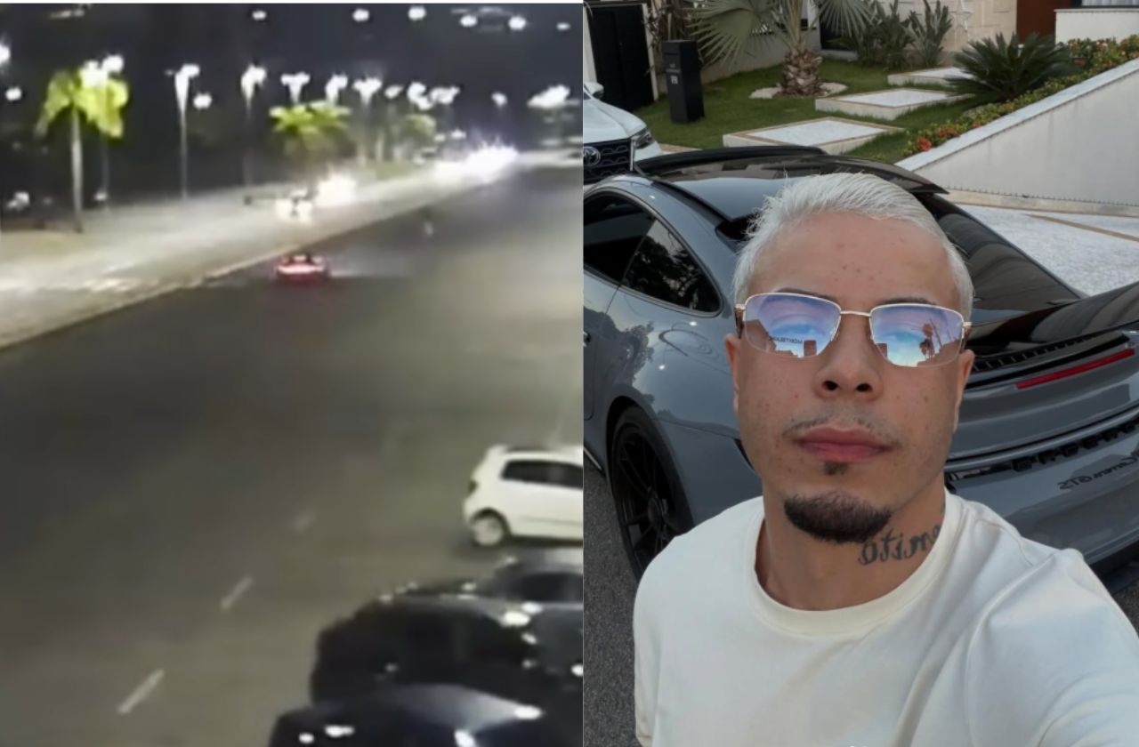 "MC Tuto", de 25 anos, foi preso em flagrante após atropelar Gabriel | Reprodução