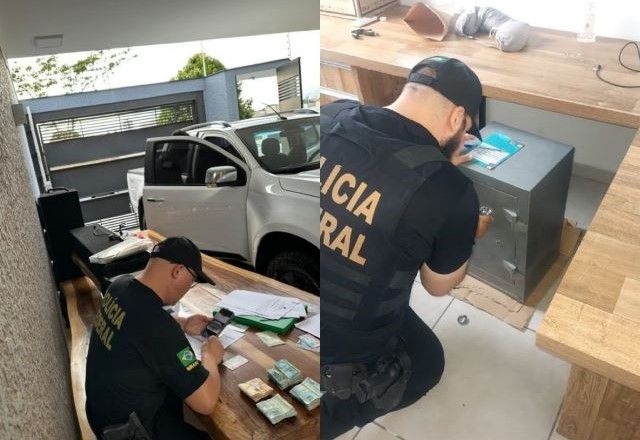 Megaoperação Pó de Serra, da PF, tenta desarticular grupo criminoso suspeito de traficar cocaína | Divulgação/PF