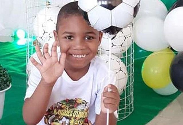 Menino Miguel, morto aos 5 anos após cair de prédio em Recife (PE)
