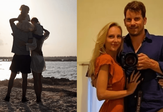 Meses antes de sua morte, ela compartilhou uma foto com a família na praia pelas redes sociais | Reprodução/Instagram