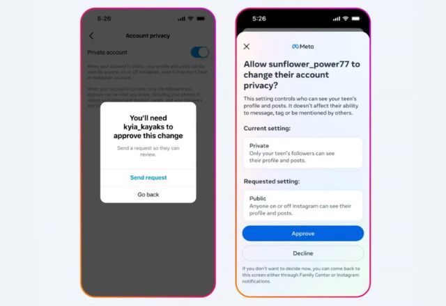 Pais vão ter mais controle do Instagram e Facebook dos filhos; entenda