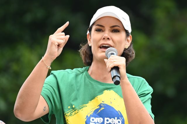 Ex-primeira-dama Michelle Bolsonaro | ANDRé RIBEIRO/THENEWS2/ESTADÃO CONTEÚDO