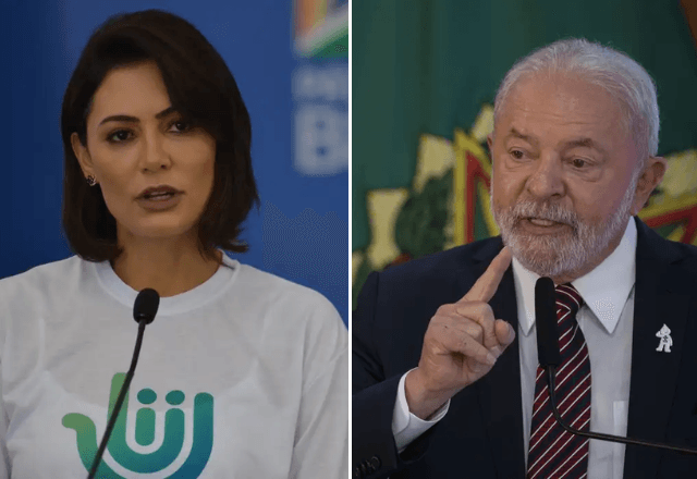 Michelle Bolsonaro e Lula | Fotos: reprodução/Agência Brasil 