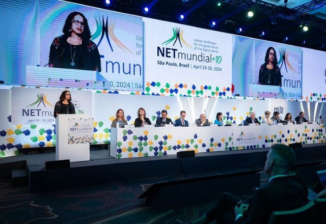Ministra Luciana Santos defendeu a internet como direito fundamental | Rodrigo Cabral/ASCOM/MCTI