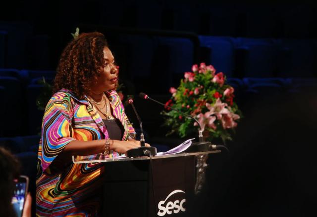Ministra da Cultura Margareth Menezes
