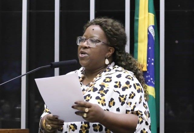 Ministra dos Direitos Humanos, Macaé Evaristo, fala em sessão no plenário da Câmara: debate sobre exploração de menores de idade na internet | Divugação/Kayo Magalhães/Câmara