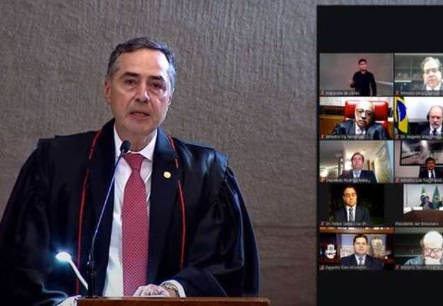 Ministro Luís Roberto Barroso toma posse como presidente do TSE