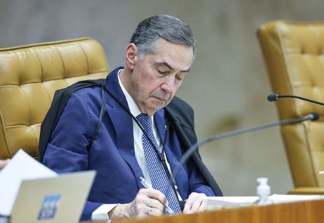 Ministro Luís Roberto Barroso em sessão do Supremo | Divulgação/Antonio Augusto/STF