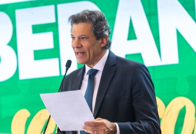 Ministro da Fazenda, Fernando Haddad, em reunião do Conselhão | Divulgação/Diogo Zacarias/MF