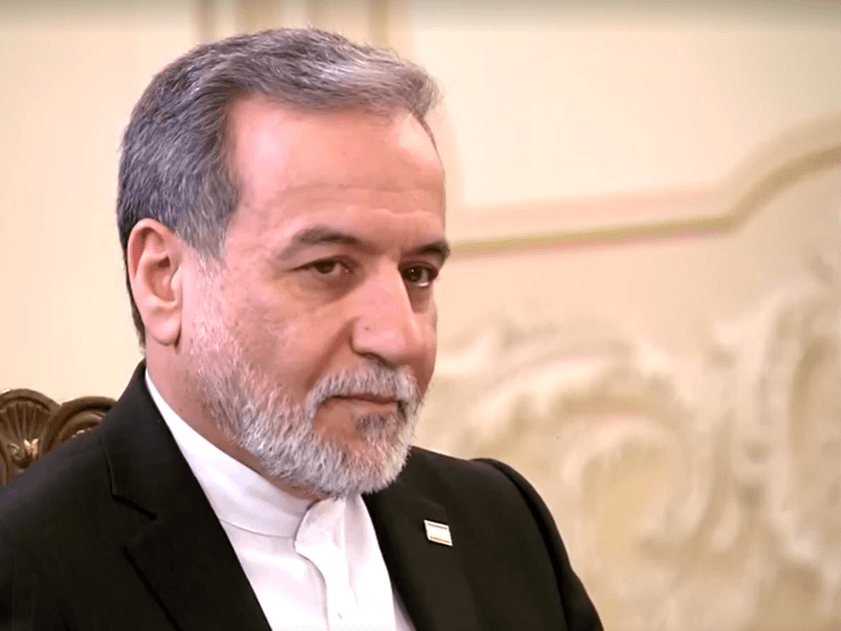 Ministro das Relações Exteriores do Irã, Seyed Abbas Araqchi | Reprodução/Reuters