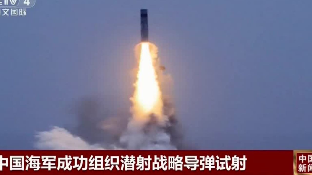 China testa míssil nuclear por submarino no Pacífico