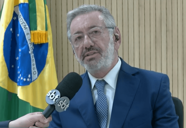 Márcio Elias Rosa, novo ministro da Indústria e Comércio em entrevista ao SBT News | Foto: reprodução/SBT News