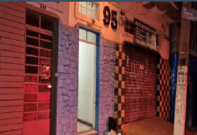 Casa de prostituição onde crime aconteceu | Foto: reprodução/SBT 