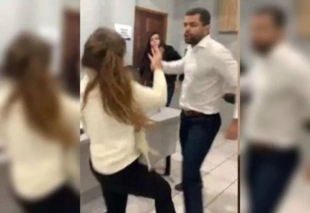 Procurador que espancou a chefe vira réu por tentativa de feminicídio Procurador que espancou a chefe vira réu por tentativa de feminicídio