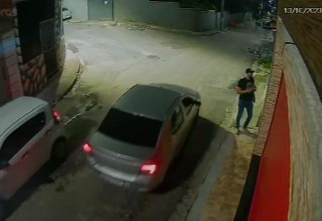 Momento em que homem é vítima do Golpe do Amor, em São Paulo