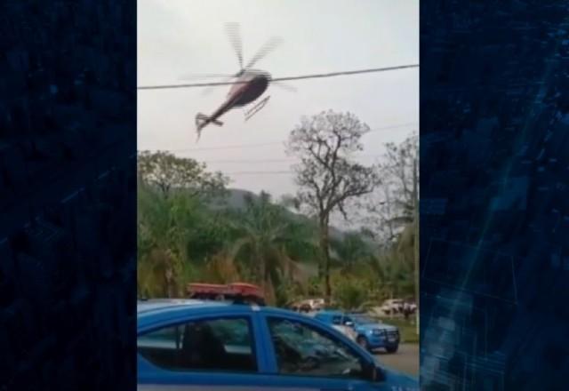 Polícia identifica homens que sequestraram helicóptero no Rio Polícia identifica homens que sequestraram helicóptero no Rio