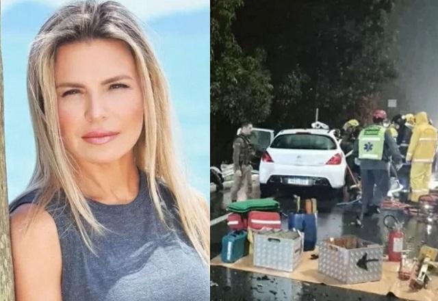 Ex-apresentadora de TV e filho morrem em acidente de trânsito