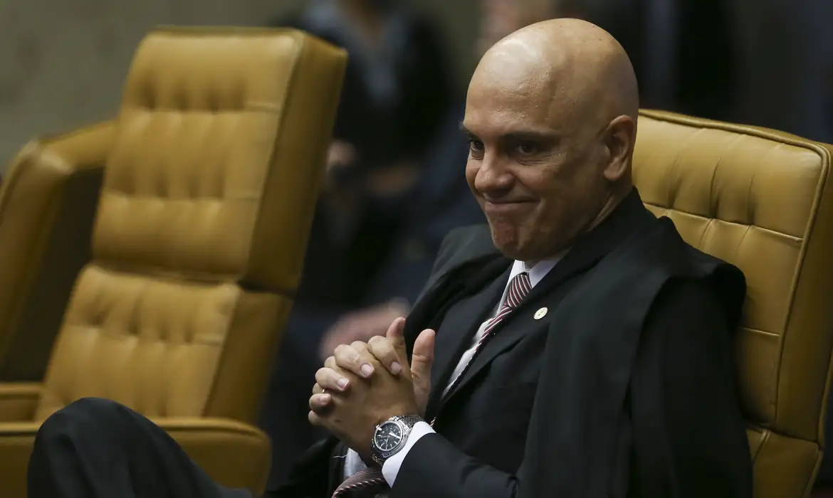 O ministro Alexandre de Moraes, do STF, seguirá como responsável no inquérito que apura tentativa de golpe de estaod | José Cruz/Agência Brasil