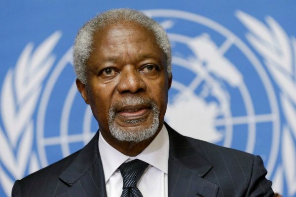 Morre, aos 80 anos, Kofi Annan, vencedor do Nobel da Paz em 2001 Morre, aos 80 anos, Kofi Annan, vencedor do Nobel da Paz em 2001