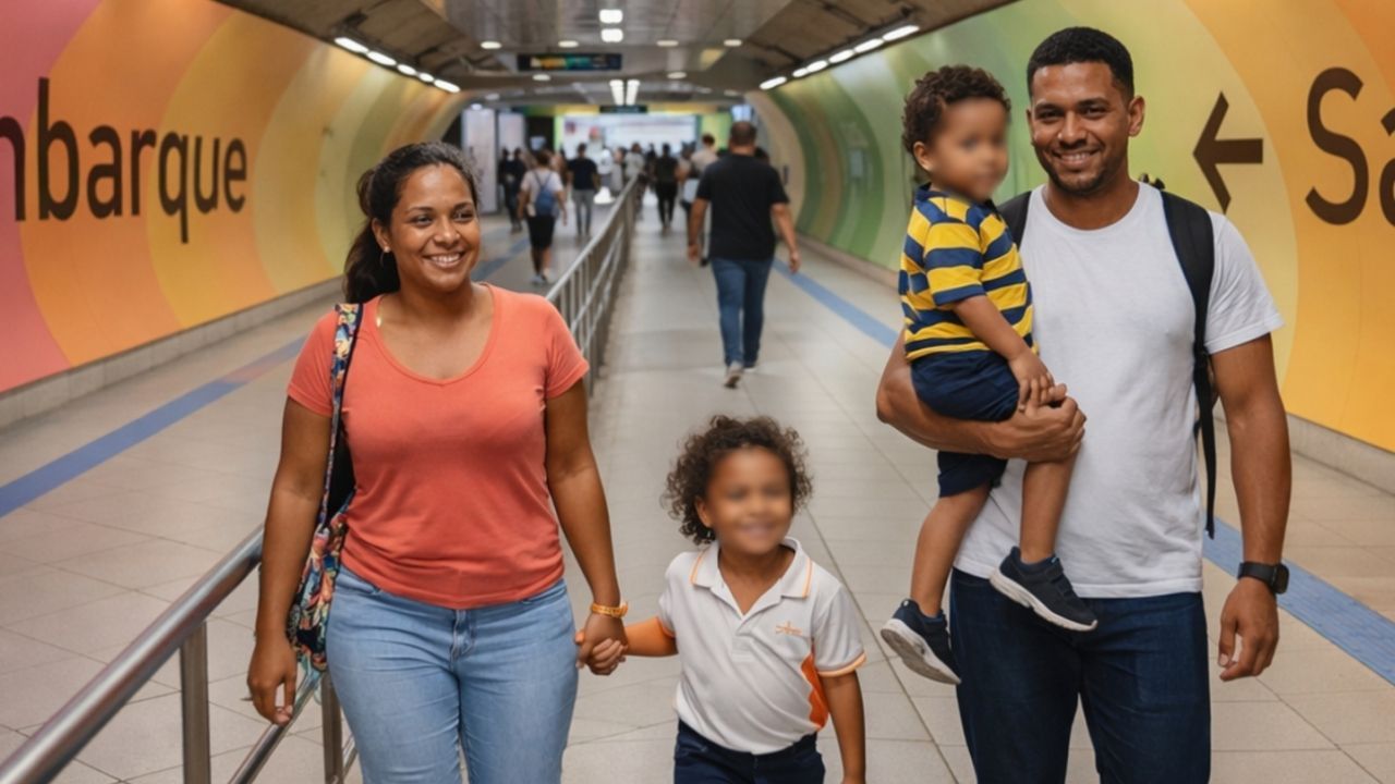 Crianças dão dicas de segurança em trens e metrô de SP