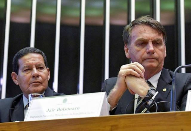 Mourão e Bolsonaro
