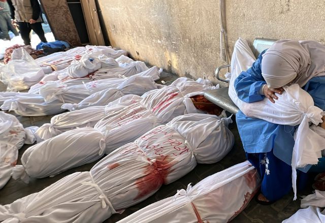 Número de mortos na guerra na Faixa de Gaza ultrapassa 45 mil Número de mortos na guerra na Faixa de Gaza ultrapassa 45 mil