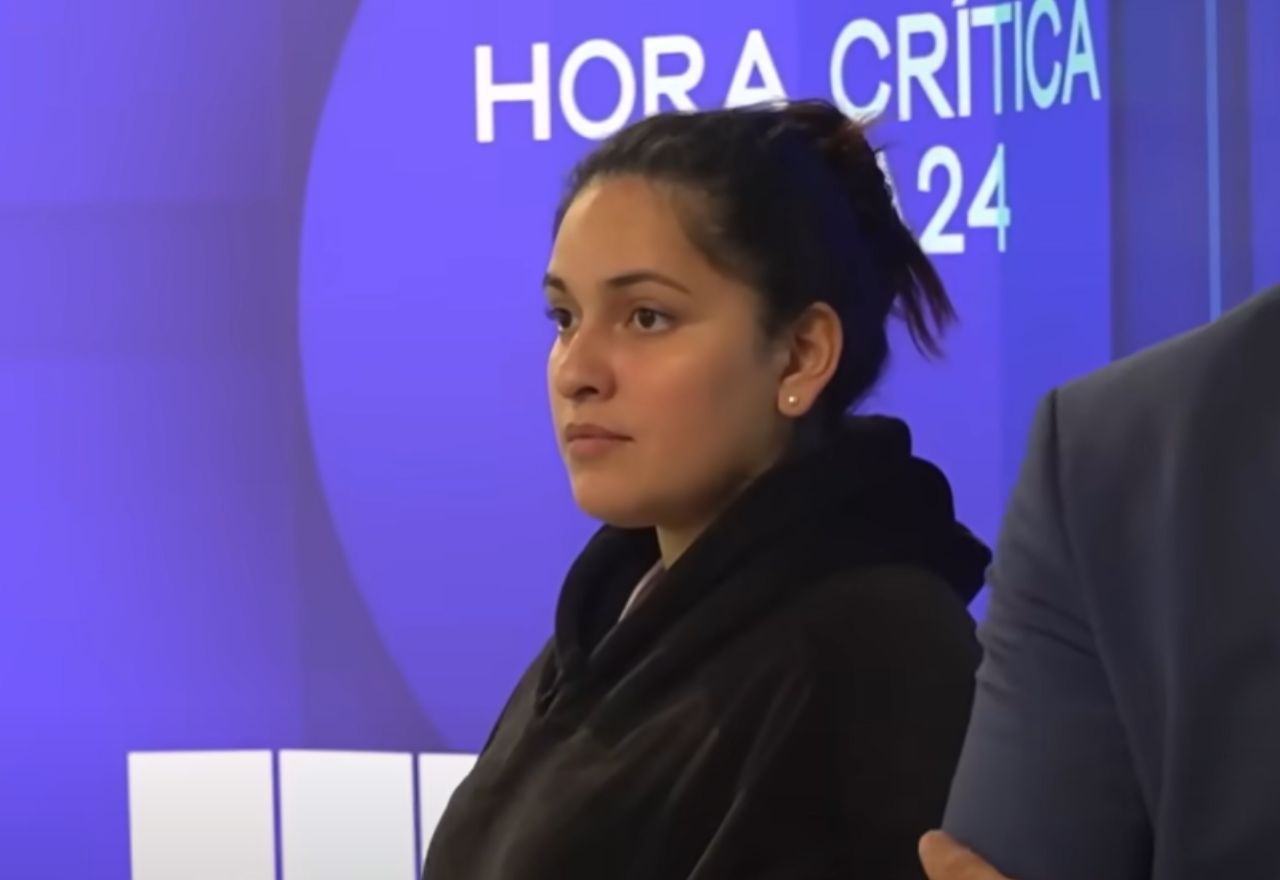 Florencia Ibáñez, de 30 anos, suspeita de participação no triplo assassinat na Argentina - YouTube / Reprodução