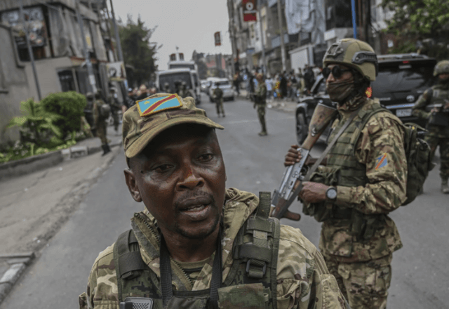 Rebeldes do M23 em Goma | AP