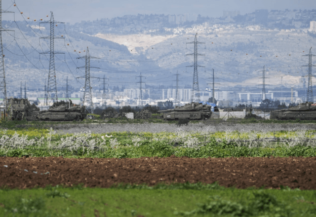 Tanques israelenses perto de Jenin | Majdi Mohammed - AP