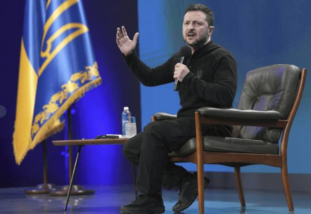 Ucrânia: Zelensky diz que deixaria o cargo em troca de fim da guerra e entrada na Otan
