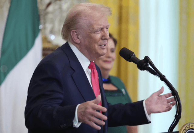 Trump faz nova ameaça de tarifas | Alex Brandon - AP
