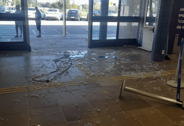 Passageiro agride funcionário e destrói aeroporto no RS | Divulgação